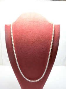 * exhibition goods * Akoya baby pearl diameter 3.5~3.4mm length 40cm
