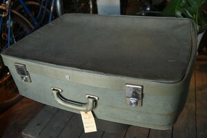 100781 Vintage Trunk Case Sack Sack, сделанный в британском антикварном винтажном французском туристическом корпусе