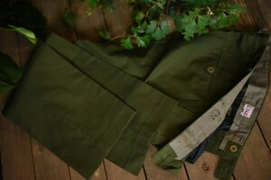 103203 　C146 スウェーデン軍 ワークパンツ 1980年代軍実物 キャンプ　軍払い下げ　軍放出品　ヴィンテージ　アンティーク　ビンテージ　