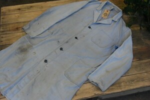 105001 ヨーロッパミリタリー　ワークコート　 シャツ　セーター　ニット　アンティーク　ビンテージ　イギリス　英国