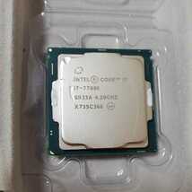 インテル Intel Core i7-7700K 4.2GHz CPU中古ジャンク品扱い！_画像1