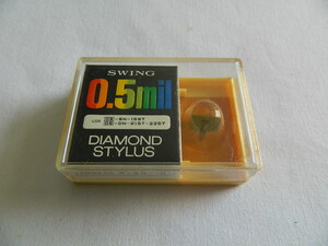 ☆0125☆【未使用品】SWING 0.5mil DIAMOND STYLUS オンキョーN OS-SN-19ST OS-DN-21ST-22ST レコード針 交換針