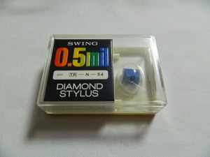 ☆0156☆【未使用品】SWING 0.5mil DIAMOND STYLUS トリオ54 TR-N-54 レコード針 交換針