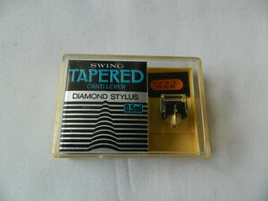 ☆0080☆【未使用品】SWING TAPERED CANTI LEVER DIAMOND STYLUS 0.5mil トリオV TR-N-46 レコード 交換針