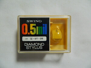 ☆0275☆【未使用品】SWING 0.5mil DIAMOND STYLUS ビクターX V-DT-26 レコード針 交換針