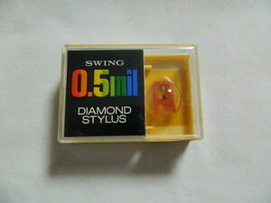☆0248☆【未使用品】SWING 0.5mil DIAMOND STYLUS サンヨー17D S-ST-17D レコード針 交換針