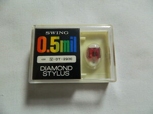 ☆0277☆【未使用品】SWING 0.5mil DIAMOND STYLUS ビクターY V-DT-29(H) レコード針 交換針