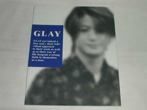 ★パンフ/GLAY GLAY are indeed a free soul 中古