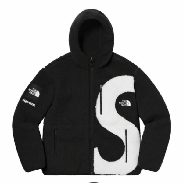 Supreme / The North Face S Logo Hooded Fleece Jacket "Black