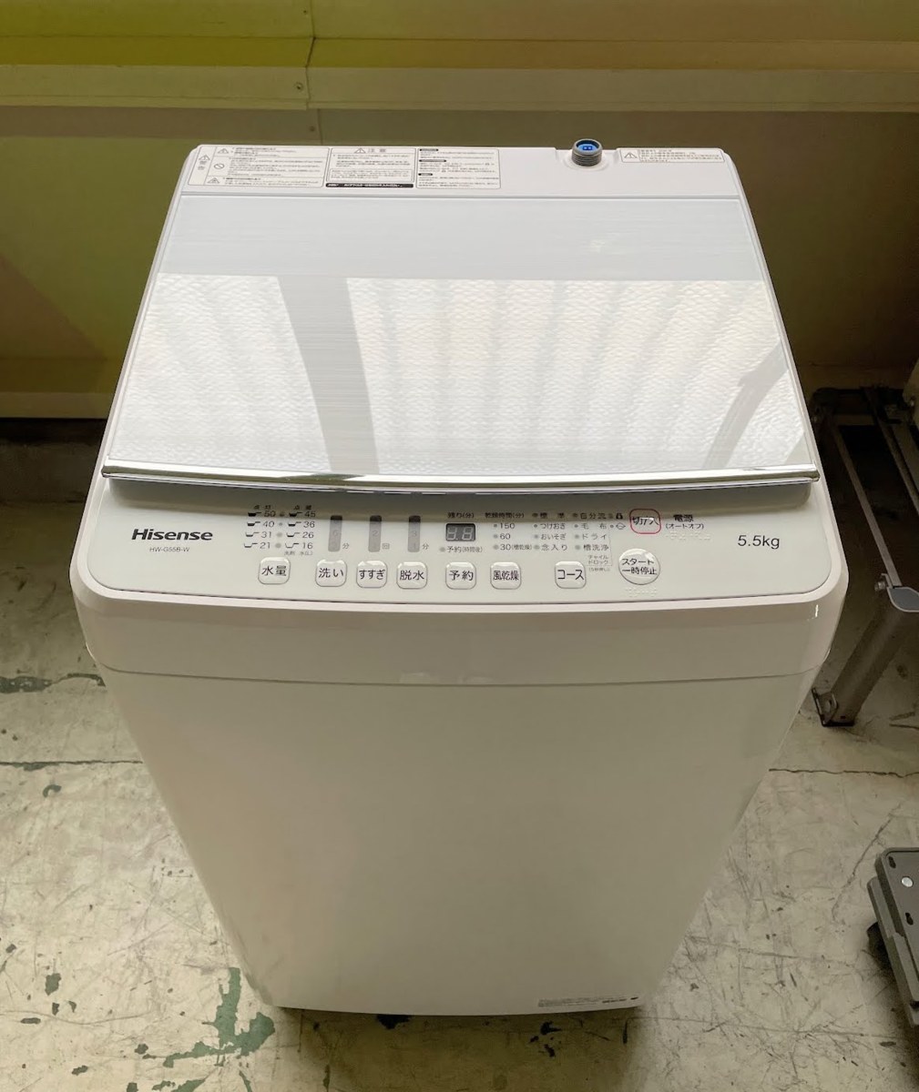 メーカー再生品 30日迄 18年製 Hisense 4.5kg 洗濯機J137 opri.sg
