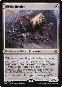 MTG ■無/英語版■ 《荒廃を招くもの/Blight Herder》戦乱のゼンディカー BFZ