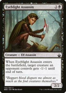 MTG ■黒/英語版■ 《眼腐りの暗殺者/Eyeblight Assassin》バトルボンド BBD