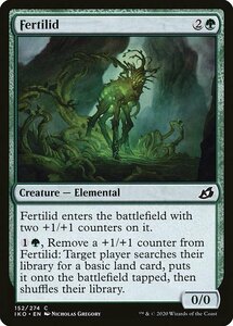 MTG ■緑/英語版■ 《ファーティリド/Fertilid》★FOIL★イコリア:巨獣の棲処 IKO