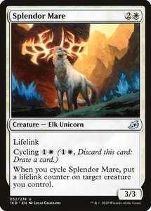 MTG ■白/英語版■ 《壮麗牝馬/Splendor Mare》★FOIL★イコリア:巨獣の棲処 IKO