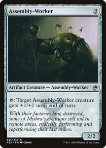 MTG ■無/英語版■ 《組立作業員/Assembly-Worker》マスターズ25th A25