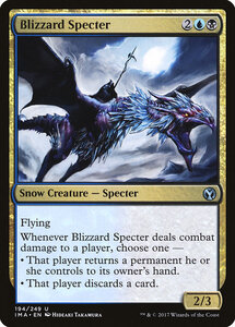 MTG ■金/英語版■ 《吹雪の死霊/Blizzard Specter》 アイコニックマスターズ IMA