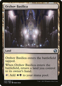 MTG ■土地/英語版■ 《オルゾフの聖堂/Orzhov Basilica》 アイコニックマスターズ IMA