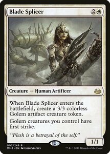 MTG ■白/英語版■ 《刃の接合者/Blade Splicer》モダンマスターズ2017 MM3