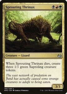 MTG ■金/英語版■ 《芽吹くトリナクス/Sprouting Thrinax》★FOIL★ モダンマスターズ2017 MM3