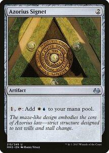 MTG ■無/英語版■ 《アゾリウスの印鑑/Azorius Signet》モダンマスターズ2017 MM3