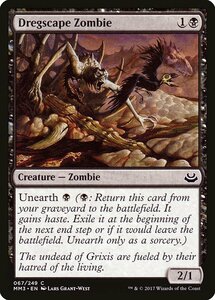 MTG ■黒/英語版■ 《屑肉の地のゾンビ/Dregscape Zombie》モダンマスターズ2017 MM3