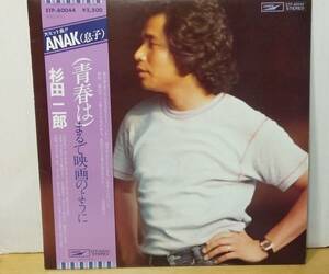 杉田二郎/青春はまるで映画のように・帯付LP　BEST