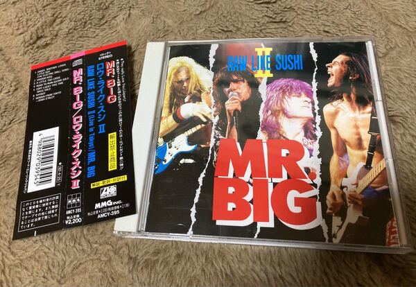 CD ロウライクスシ2 ミスタービッグMR.BIG 邦盤