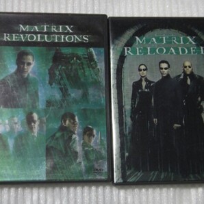 MATRIX リローデッド+レボリューション DVDセット