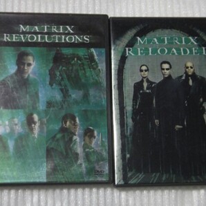 MATRIX リローデッド+レボリューション　DVDセット