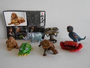 ♯Jvi22AZ粘土道フィギュアコレクション全7種ねんどみち片桐仁亀♂奇譚KITAN CLUB♀400円〓014842_c