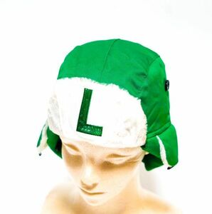  шляпа Louis -ji super Mario world колпак зима зеленый ушанка ...