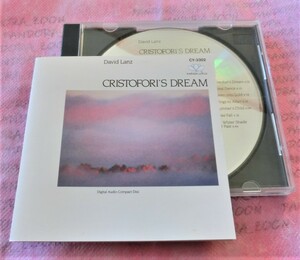 廃盤 デヴィット・ランツ / クリストフォリーの夢 DAVID LANZ - CRISTOFORI'S DREAMS 国内盤*NARADA New Age Relaxing Music