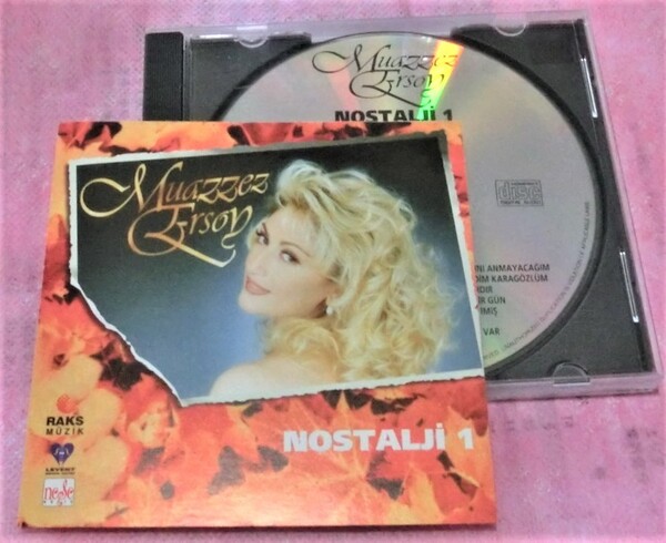 廃盤/入手困難・国内未発売 MUAZZEZ ERSOY - Nostalji 1 / ムアゼス・エルソイ - ノスタルジア Vol.1カヴァーアルバム 1995年トルコ盤