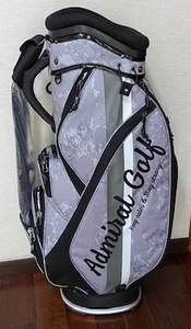 ☆未使用☆ADMIRALGOLF ADMG1BC7/GRY 9型 6分割　ネームプレートなし