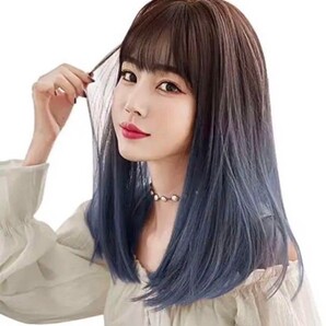 フルウィッグ ストレート ミディアム かつら カツラ