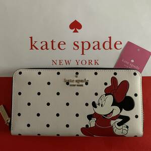 kate spade ×Disney ミニーマウス 長財布ケイトスペード K4759