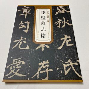 【歴代碑帖精粋】北魏 李壁墓志銘 魏碑経典作 釈文付 超希少