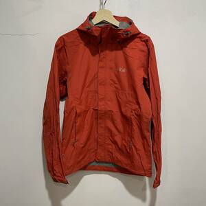 ☆☆送料無料☆Rab☆downpour jacket☆マウンテンパーカー☆オレンジ☆US S☆日本 M☆C20☆c