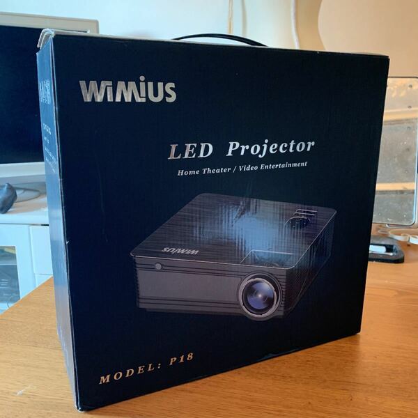 wimius LEDプロジェクター　model:p18