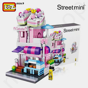 LOZ miniブロック、積木　ケーキ屋　レゴ（LEGO）互換不可　可愛い　女の子