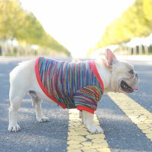 犬服 パーカー セーター 秋冬 暖かい ペット服 ドッグウェア 抜け毛対策