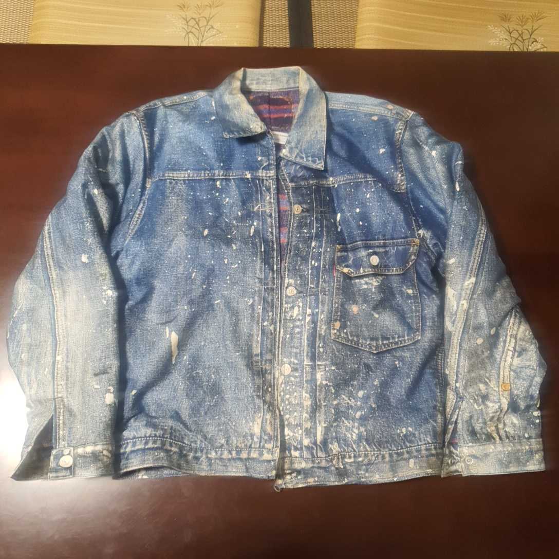 ヒート 新品 TOLQ トルク だまし絵 転写プリント ボアジャケット