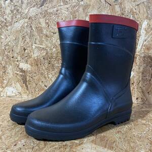 AIGLE agnes b レイン ラバー ブーツ 36 コラボ 別注 限定 エーグル 長靴 MADE IN FRANCE