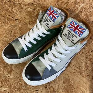 CONVERSE ALL STAR FATTY&NUTTY BROTHERS US8.5 27cm コラボ 別注 限定 オールスター レザー リメイク
