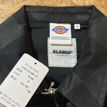 Dickies XLARGE WORK JKT ダイヤ柄 ワークジャケット ブラック S M コラボ 別注 限定 ディッキーズ_画像7