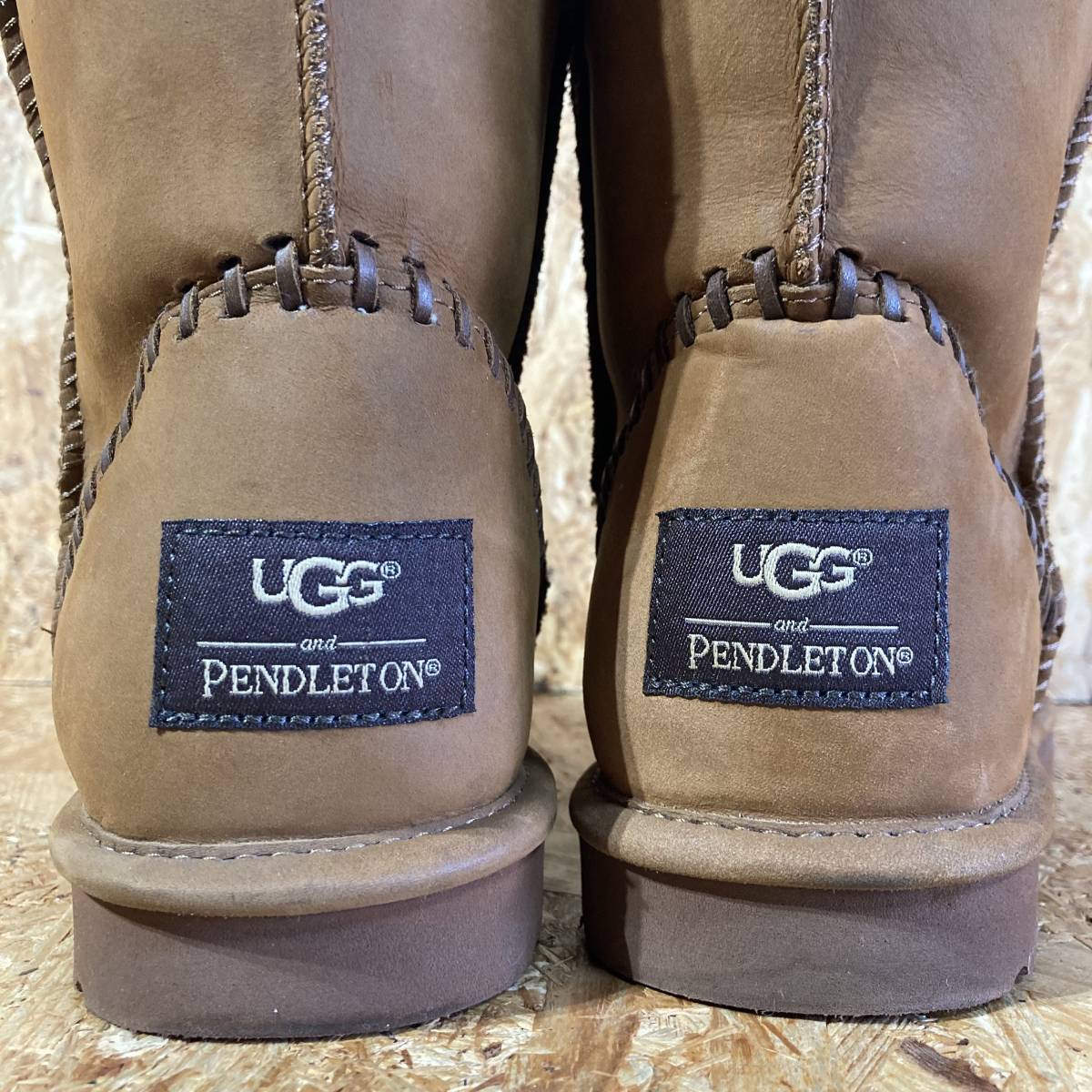 Yahoo!オークション - UGG PENDLETON ムートン ブーツ US9 27...