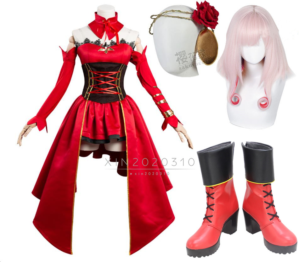 運命の息子 DESTINY CHILD 赫特 コスプレ衣装1着(ウィッグ 靴 運命の息子 DESTINY CHILD 赫特 コスプレ衣装1着(ウィッグ 靴