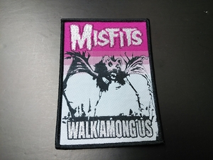 MISFITS embroidery patch badge walk among us mistake fitsu/ danzig samhain undead