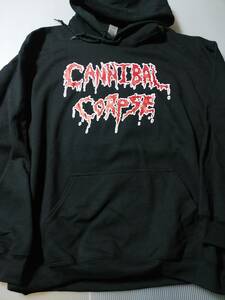 CANNIBAL CORPSE スウェット パーカー butchered at birth 黒XL / death obituary deicide suffocation morbid angel autopsy exhumed