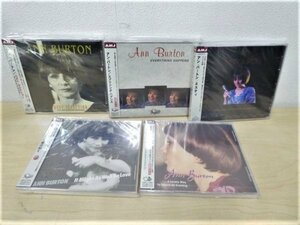 プA01441★【未開封】ANN BURTON アン バートン CD ５枚 セット ① / 初CD化 MISTY ミスティ AMJ 廃盤 希少